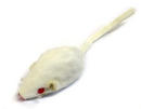 Pelės mažos baltos 5cm